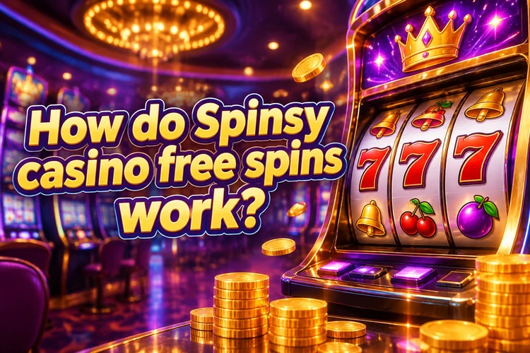 How do Spinsy casino free spins work?